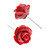 Rose Stud Earring