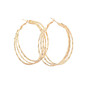 Vintage Alloy Multi-circle Pattern Earrings(Assorted Colors)
